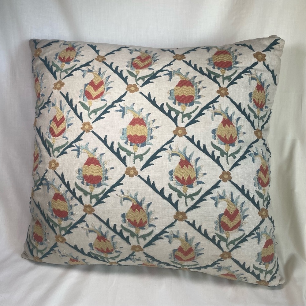 Pottery Barn 24” square pillows covers (set of 2)